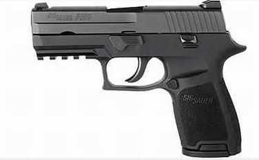 Sig Sauer P250 Compact 45 ACP 9 Round Semi Automatic Pistol 250C45B